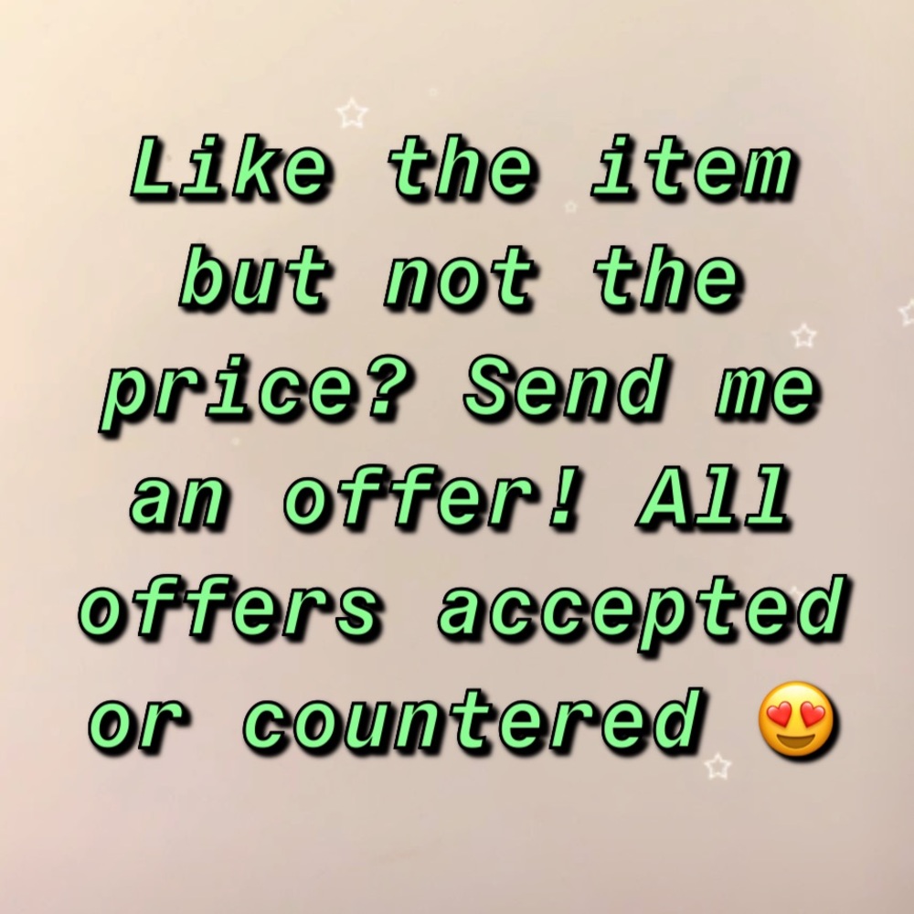 SEND ME AN OFFER